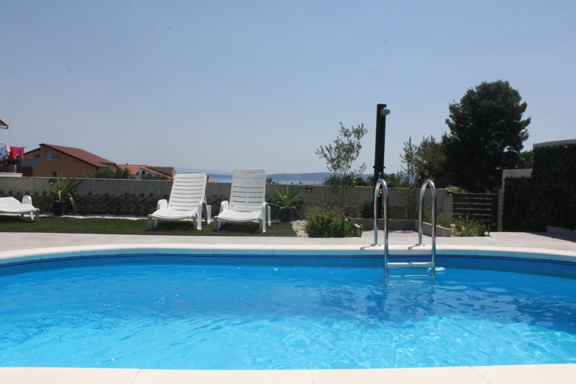 Villa Marta 3 Bedrooms, 2 Baths And Pool Kaštel Štafilić Extérieur photo