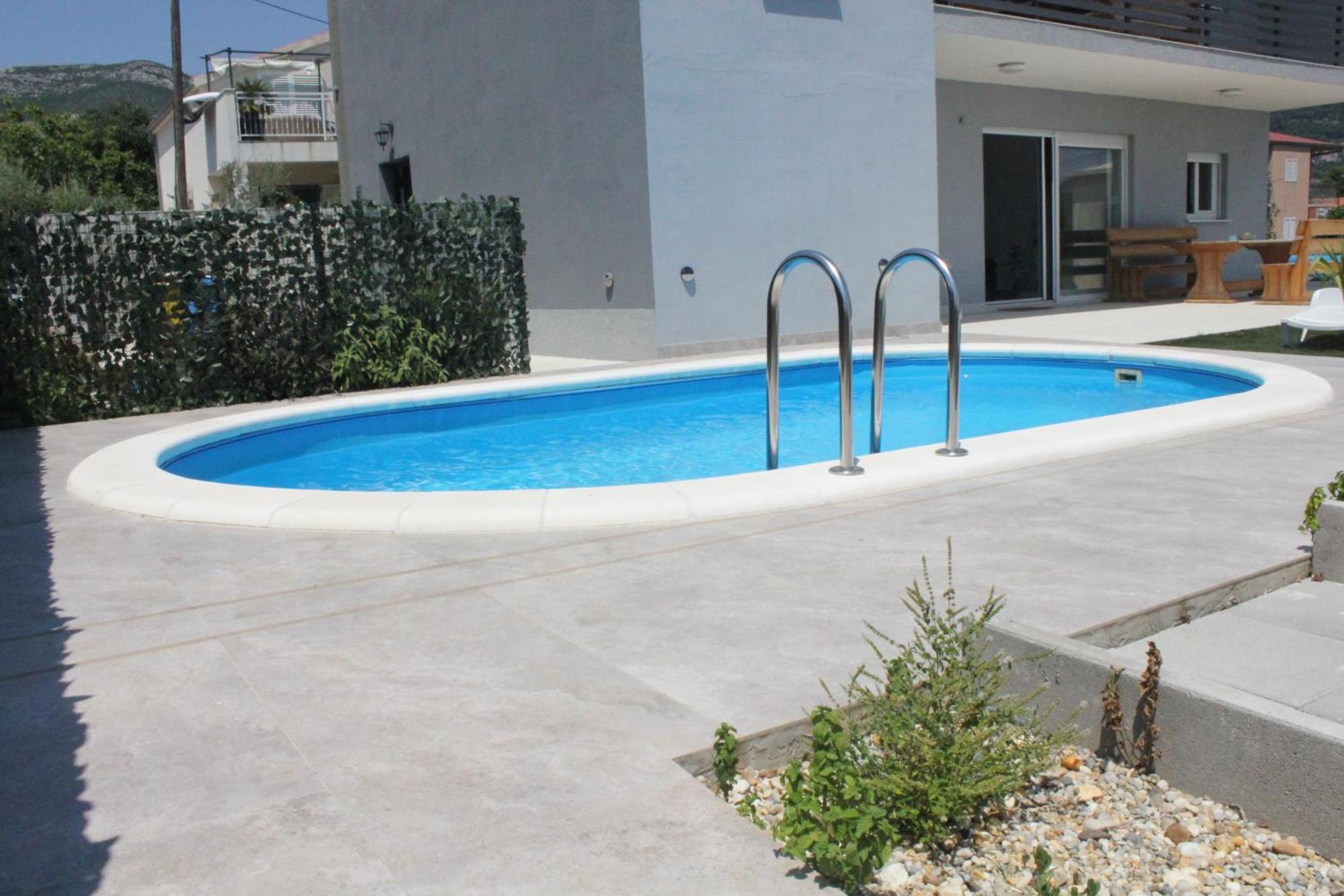 Villa Marta 3 Bedrooms, 2 Baths And Pool Kaštel Štafilić Extérieur photo